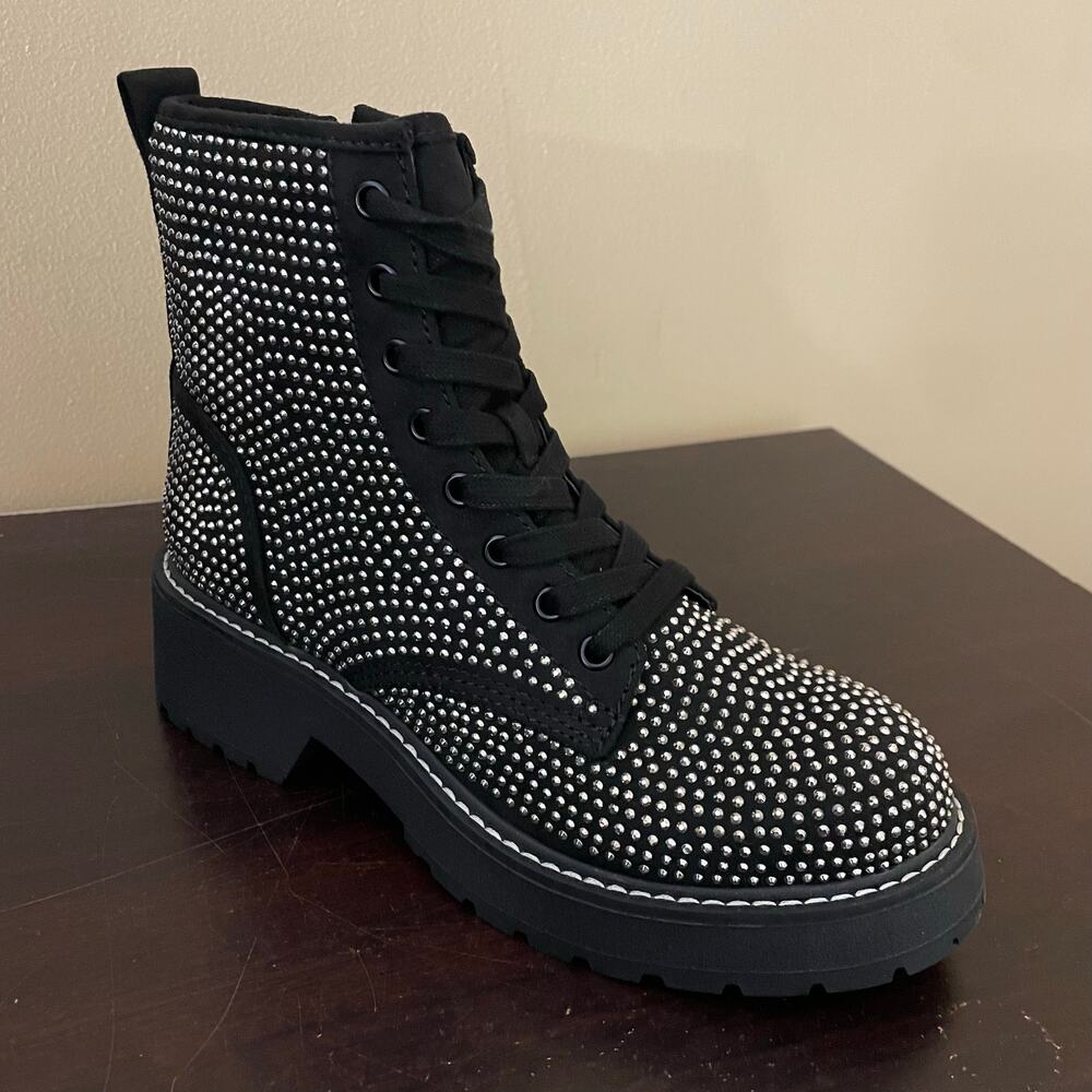 Madden Girl Carra Lug Sole Ankle Boots‎ - Picture 2 of 7